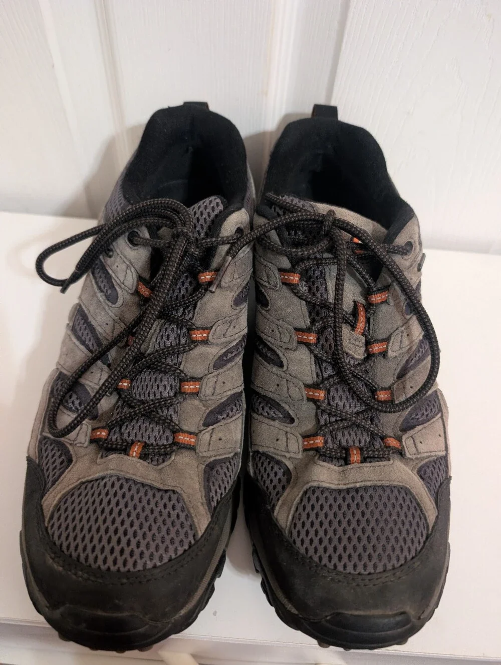 Merrell Moab 2 Mens Shoes Hiking Gray Vibram Sneakers Size 11.5